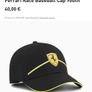 Ferrari Race Baseball Cap Youth Image 4