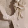 Beleek Esk Plate And 2 Rose  Bowl Vases. Image 4