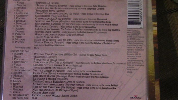 The Only Opera Album You'll Ever Need: 2 x CD