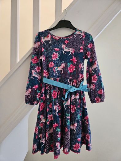 Monsoon Girls Dress 7-8yrs