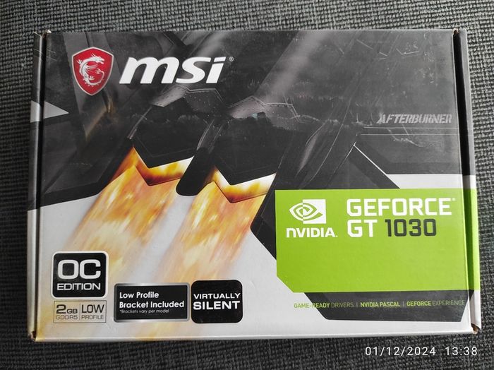 MSI GeForce GT 1030 2GB Low profile
