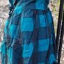 Atmosphere - Strapless Plaid Smock Puff Ball Mini Frock Dress Image 4