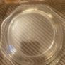 Vintage Glass Sugar Bowl/Butter Dish with Lid Image 2
