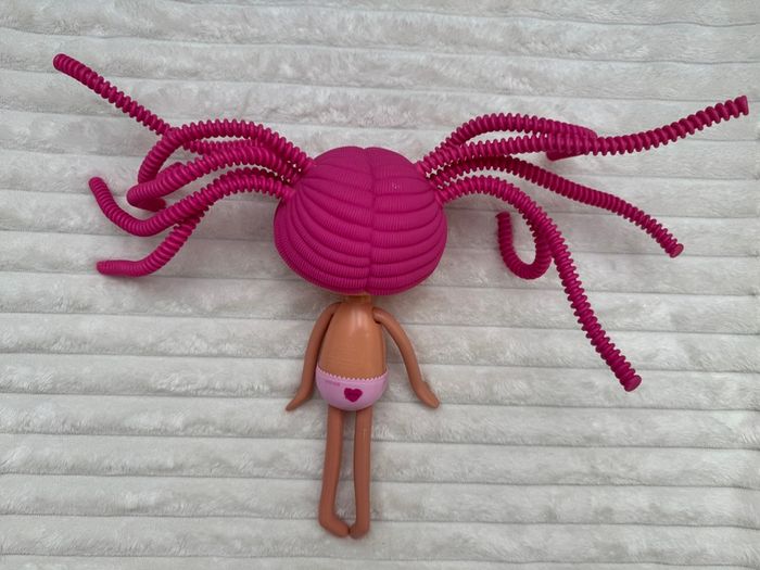 Lalaloopsy Crumbs Sugar Cookie Large approx. 12" Full Size Doll 2009 Silly Hair Used Please see photos