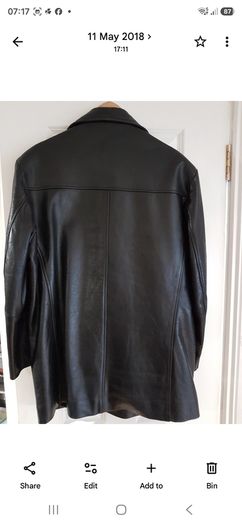 Montana leather Coat.