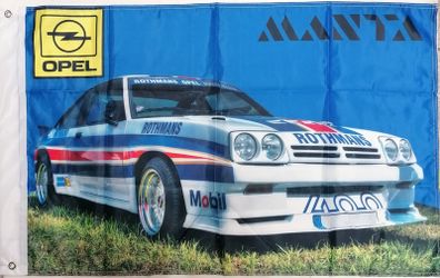 Opel Manta i400 Rothmans Flag.