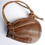 Vintage Handmade Real Leather Coin Pouch Image 3