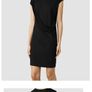 AllSaints Sabie black dress Rrp190e Image 8