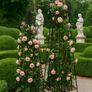 French Style Rose Obelisks Set of 2 Image 3