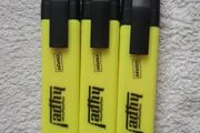 Staples Hype Highlighter loose Yellow Home Office School College