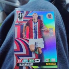 Erling Haaland Panini card from Adrenalyn XL