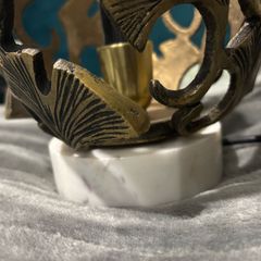 Table lamp metal oxidise decorative