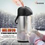 Brand New Vondior Airpot Pump Jug 2.5 liters - Professional insulated coffee carafe made of stainless steel Image 2