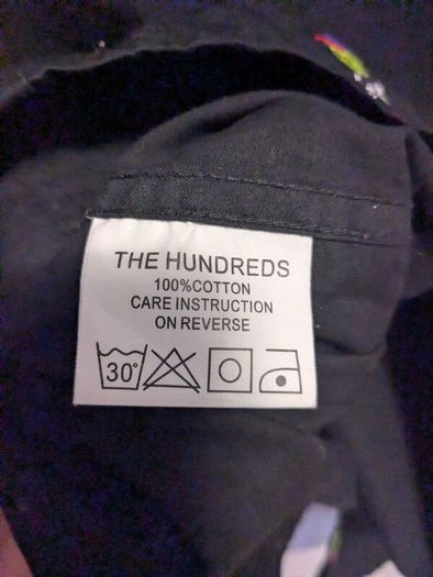 The Hundreds Black Mens Shirt Size M