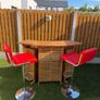 Retro Bar Stools x2 Image 6