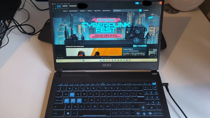 Gaming laptop MSI Cyborg 15 RTX 4060