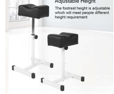 Adjustable Height Armrest Footrest Chair Stool For Pedicure Nail Art Manicure