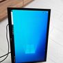 2 x LG 22 inch monitors with arms mount to the desk quick sale Image 6