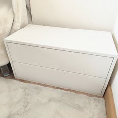 Pair of Ikea Eket Drawers Bedside Lockers