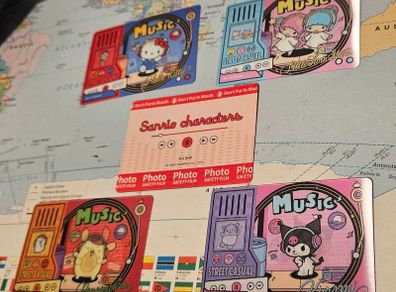 Sanrio Collectible Character Cards Set