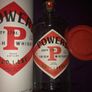 Powers whiskey gold label empty bottle and box Image 3