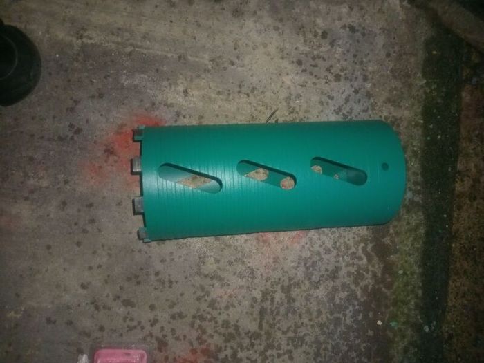 125MM x 300MM Dry core 1/2 fitting