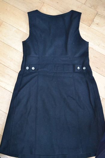 Formes Paris black sleeveless wool maternity dress Size 40
