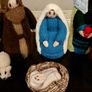 knitted crib 14 pieces( Nativity) Image 2