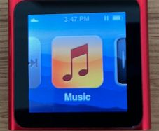 iPod Nano 6th Generation 16GB Red Special Edition and Sony iPod Docking System