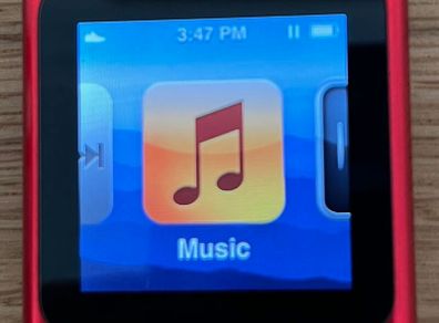 iPod Nano 6th Generation 16GB Red Special Edition and Sony iPod Docking System