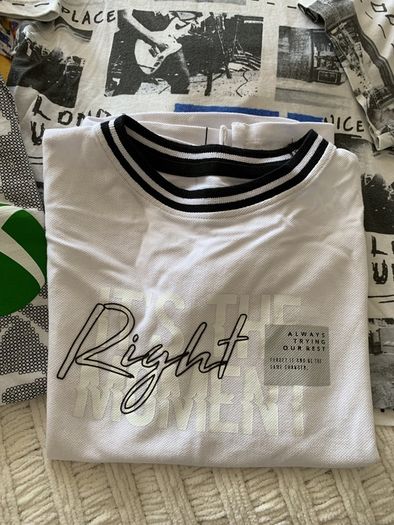 T-shirts 8 years old Zara F&F like new