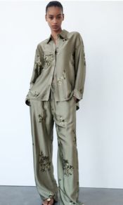 Zara satin co ord set