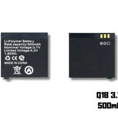 Q18 Smartwatch Battery 500mAh 3.7V Replacement Li-ion Polymer
