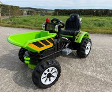 12V Kids Electric Ride-On Dumper Tractor