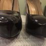 Ladies Shoes Louboutin Style. Black Patent Leather Image 9