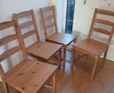 4 chairs