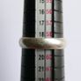 Vintage 925 Sterling Silver Band Ring size Q - 3,1g Image 8