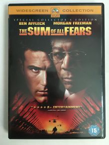 The Sum Of All Fears [2002] Ben Affleck, Morgan Freeman, James Cromwell, Liev Schreiber, Alan Bates, Philip Baker Hall [Movie DVD]