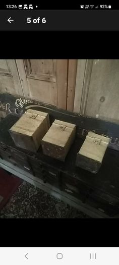 Three Vintage French Tins