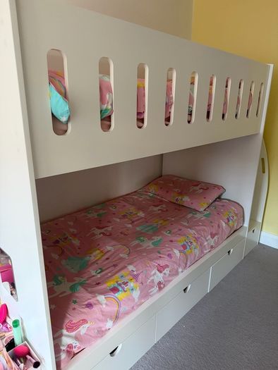 Tall Bunk with Staircase and storage