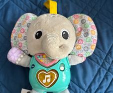 Elephant Sing and Cuddle Toy