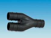 Black 28.5mm Y Connector