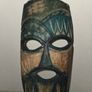 Carved Wooden African Mask Image 2