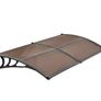 Polycarbonate Door Canopy 198 x 96cm  Front Door Awning with Rain & UV Protection Image 4