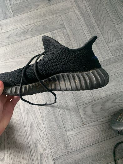 Yeezy 350 SPLY - 350 black and blue uk size 6