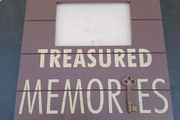 Treasured Memories Wooden Photo Frame