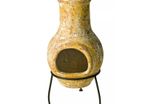 RedFire Fireplace Tampico Yellow 31x31x68 cm Clay