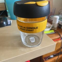 Glass keep cup