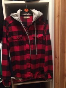 ladies Hollister shirt long sleeve xs size