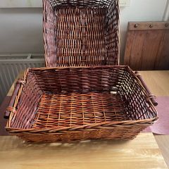 2 x Large Hamper Baskets